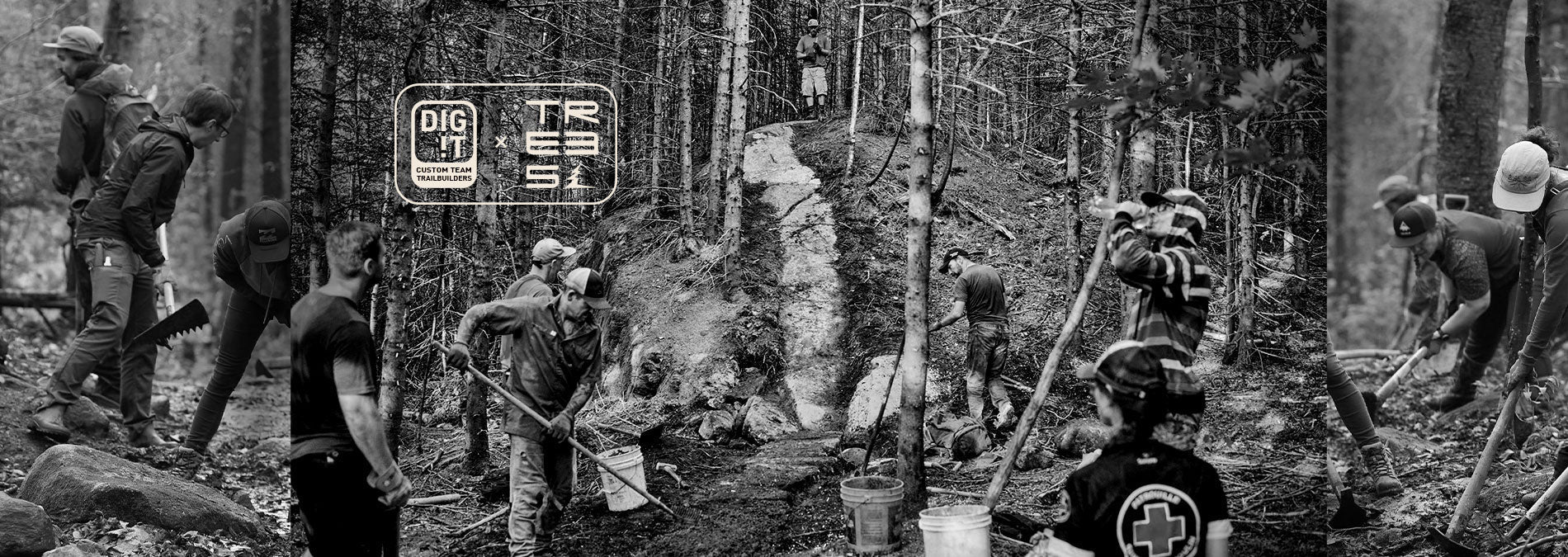 COLLAB DIG !T - TRAIL BUILDER EDITION - TREES Mountain Apparel
