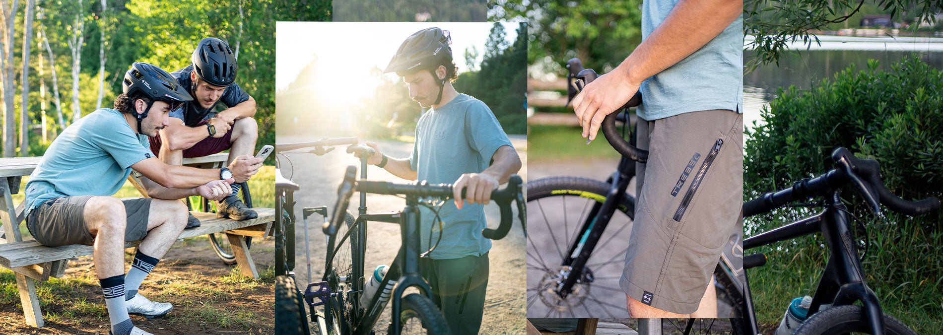 Vêtements de Gravel bike pour Hommes - TREES Mountain Apparel