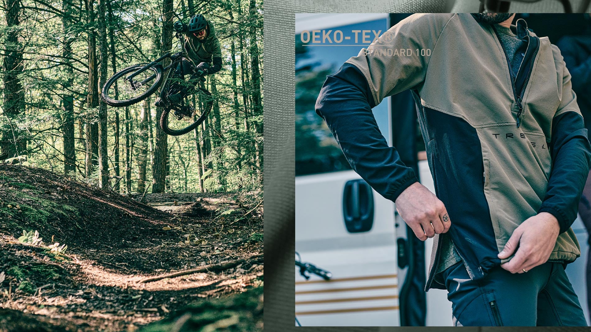 Collection LOAMY MTB homme écoresponsable sustainable men's apparel made in canada