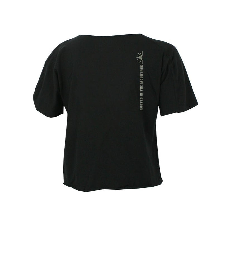Chandail Cropped Manches Courtes pour Femme in TMA-049WC-SS by TREES Mountain Apparel