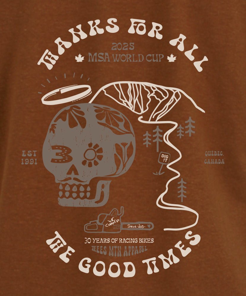 Chandail en Lyocell Édition Limitée MSA 2025 in MSA-253MC-SS-L.T.TP by TREES Mountain Apparel