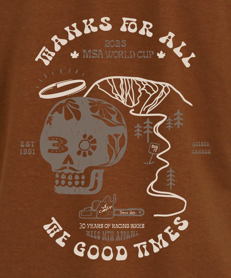 Chandail en Lyocell Édition Limitée MSA 2025 in MSA-253MC-SS-L.T.TP by TREES Mountain Apparel