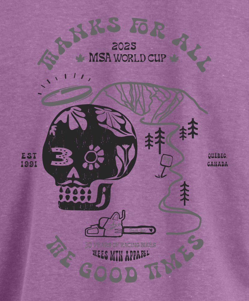 Chandail en Lyocell Édition Limitée MSA 2025 in MSA-253MC-SS-LV.C.TP by TREES Mountain Apparel