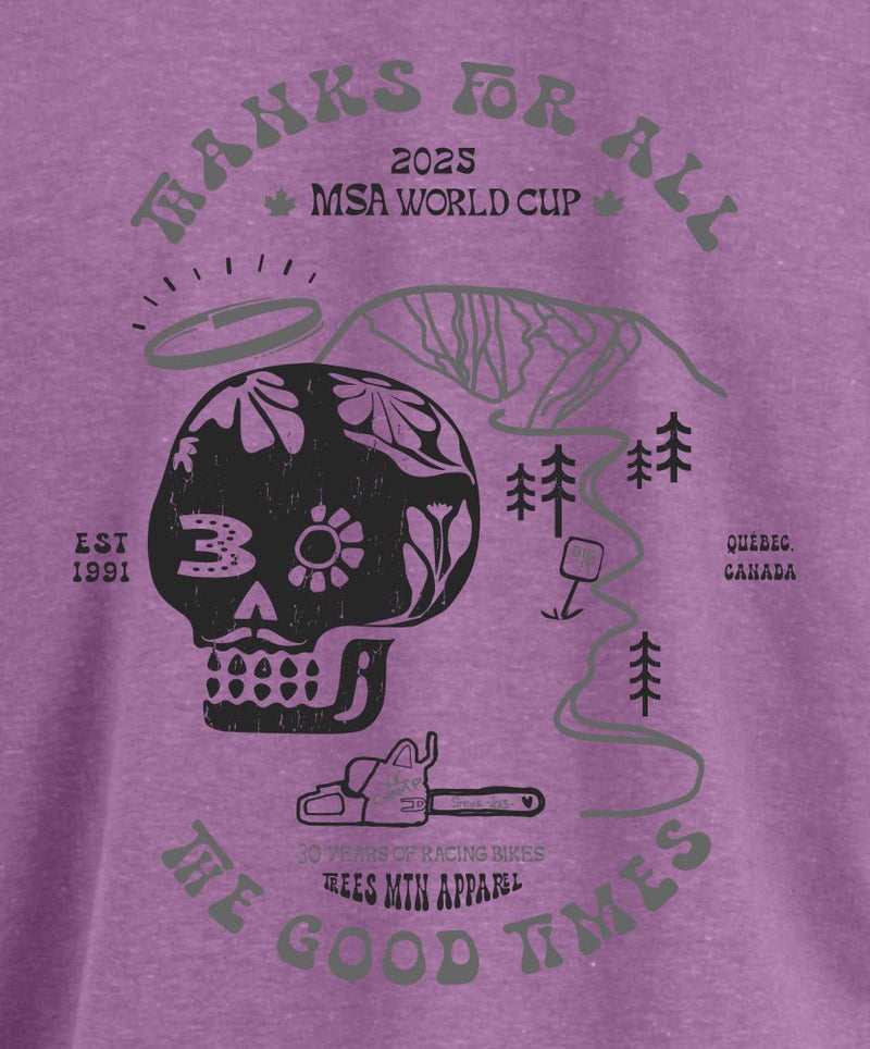 Chandail en Lyocell Édition Limitée MSA 2025 in MSA-253MC-SS-LV.C.TP by TREES Mountain Apparel