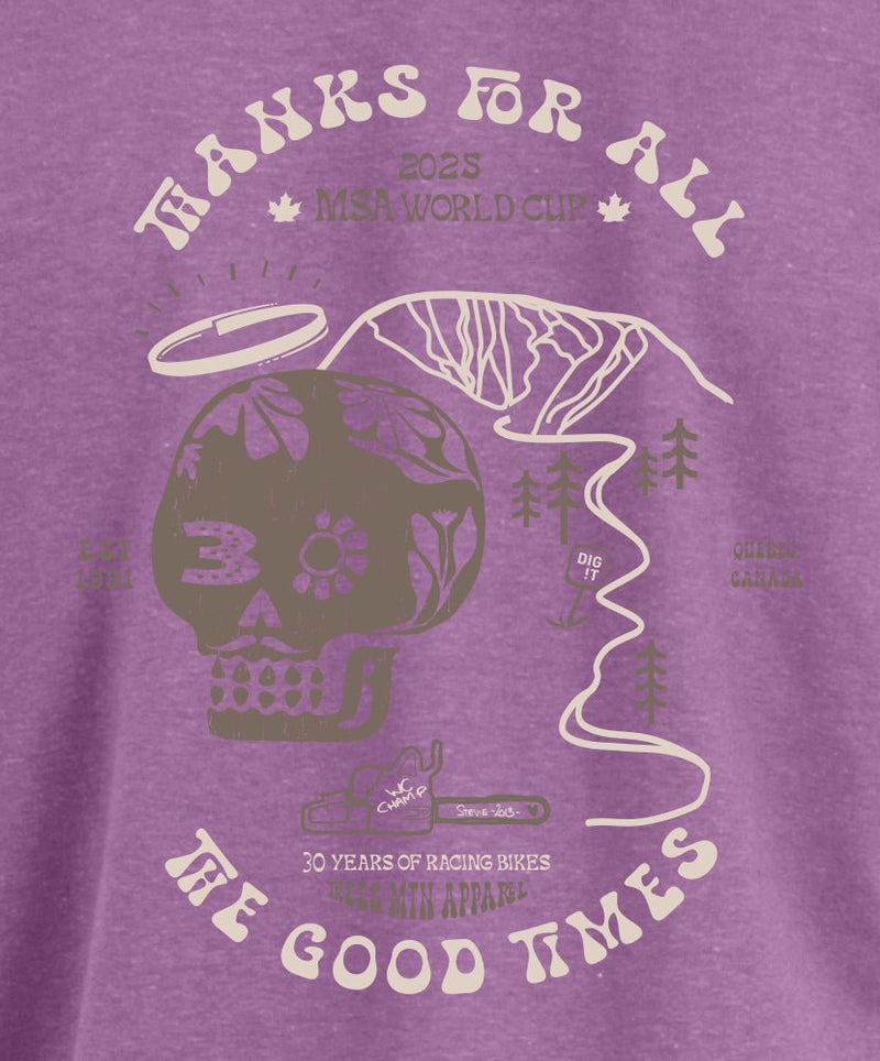 Chandail en Lyocell Édition Limitée MSA 2025 in MSA-253MC-SS-LV.T.TP by TREES Mountain Apparel