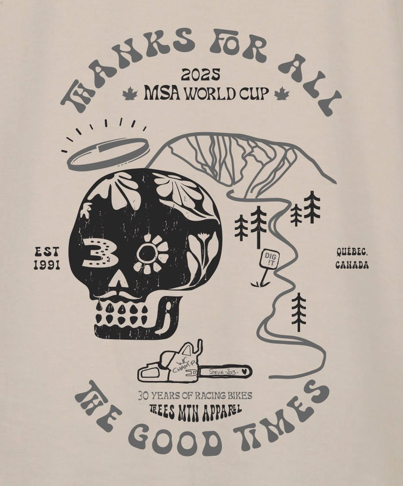 Chandail en Lyocell Édition Limitée MSA 2025 in MSA-253MC-SS-NL.C.TP by TREES Mountain Apparel