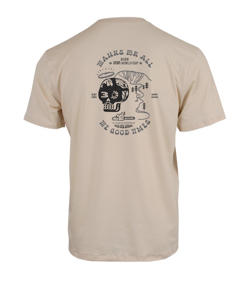 Chandail en Lyocell Édition Limitée MSA 2025 in MSA-253MC-SS-NL.C.TP by TREES Mountain Apparel