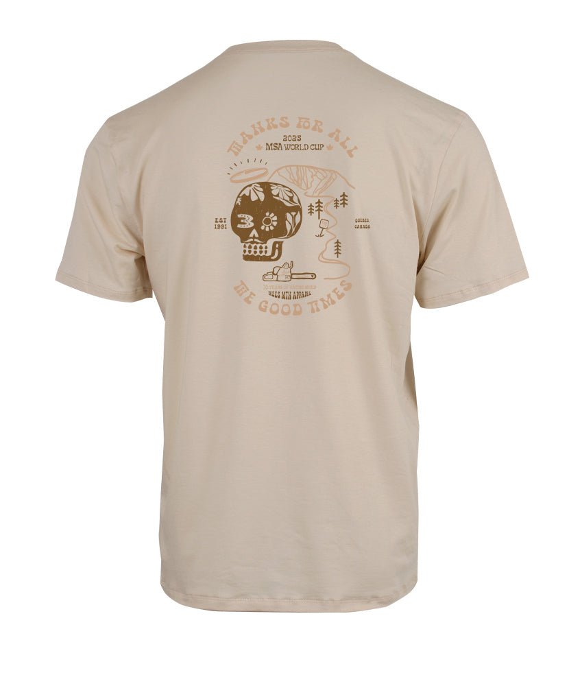 Chandail en Lyocell Édition Limitée MSA 2025 in MSA-253MC-SS- NL.L.TP by TREES Mountain Apparel