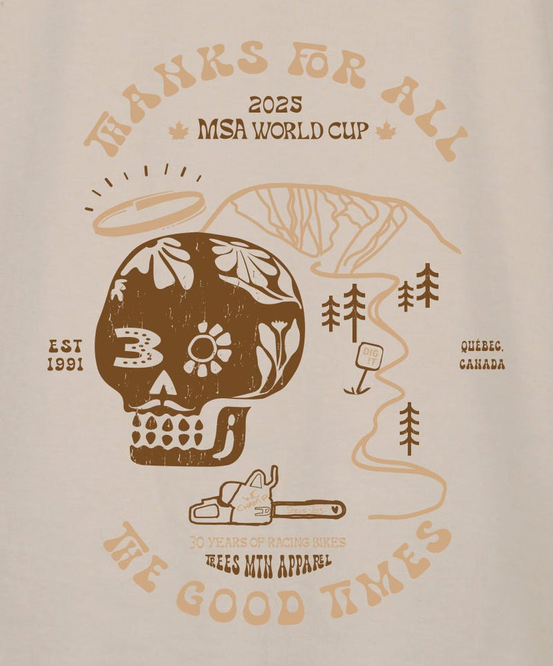 Chandail en Lyocell Édition Limitée MSA 2025 in MSA-253MC-SS- NL.L.TP by TREES Mountain Apparel