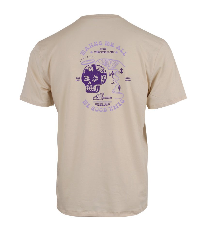 Chandail en Lyocell Édition Limitée MSA 2025 in MSA-253MC-SS-NL.LV.TP by TREES Mountain Apparel