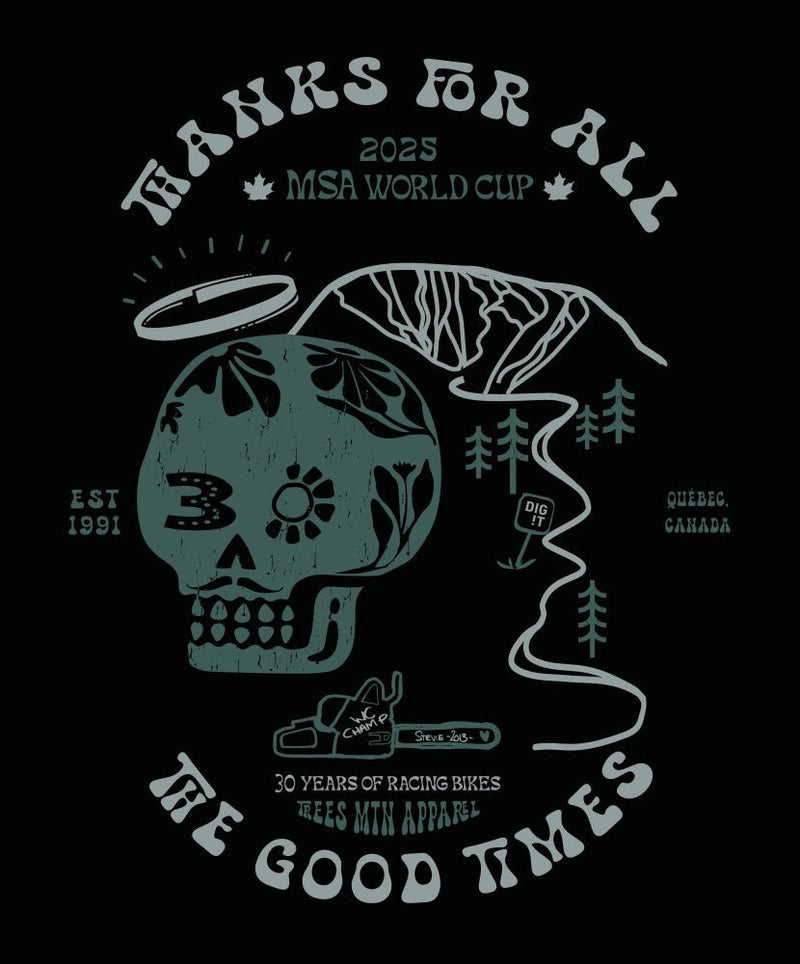 Chandail en Lyocell Édition Limitée MSA 2025 in MSA-253MC-SS-N.V.TP by TREES Mountain Apparel