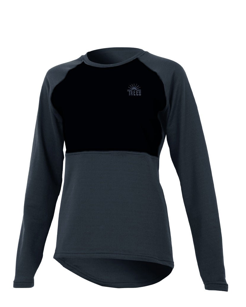 Chandail Isolant en Polartec Power grid® pour Femme RIDGE 2.0 in  by TREES Mountain Apparel