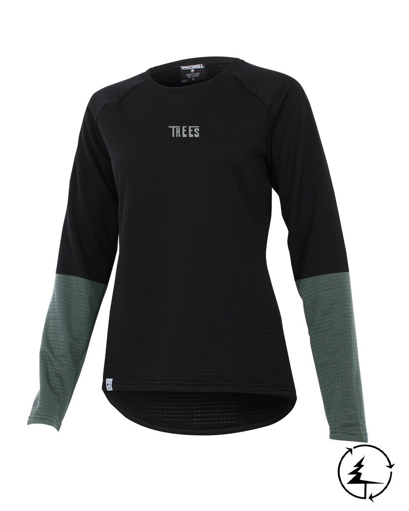 Chandail Isolant RIDGE | Polartec Power grid® | Femme in  by TREES Mountain Apparel