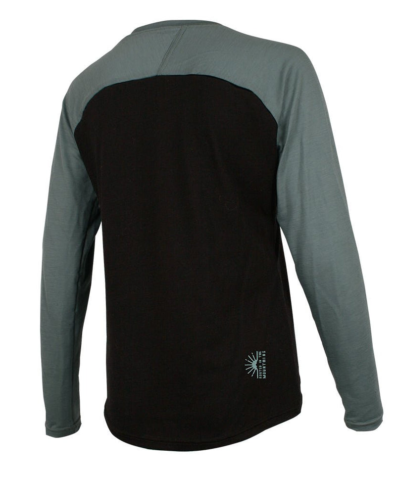 Chandail Manches Longues Mérinos Pour Femme THE ONE in TMA-255.11WC.LS-N-P by TREES Mountain Apparel