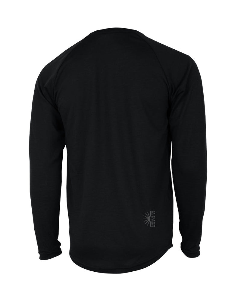 Chandail Manches Longues Mérinos Pour Homme THE ONE in TMA-253.11MC.LS.N.P by TREES Mountain Apparel