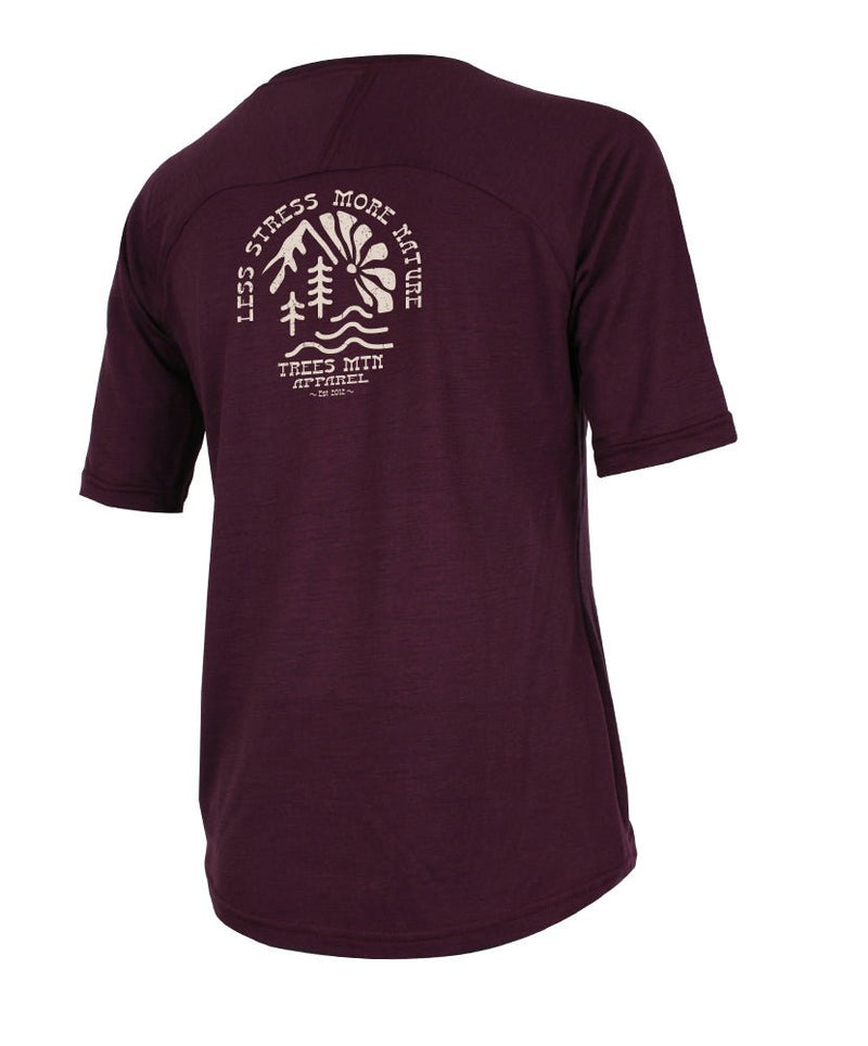 Chandail Mérinos Manches Courtes Pour Femme THE ONE in  by TREES Mountain Apparel