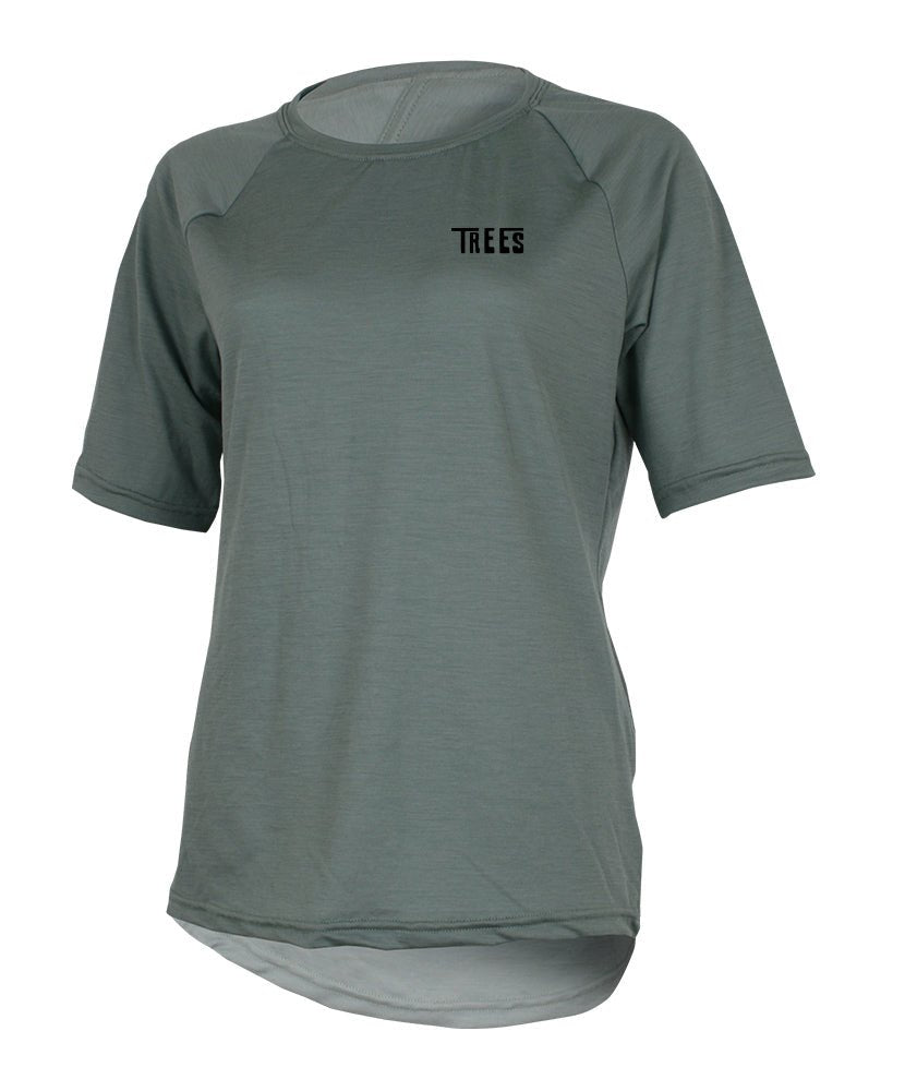 Chandail Mérinos Manches Courtes Pour Femme THE ONE in  by TREES Mountain Apparel