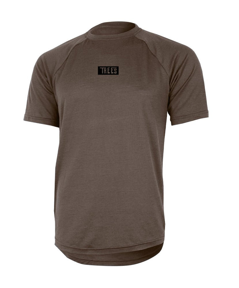 Chandail Mérinos Manches Courtes Pour Homme THE ONE in TMA-253.11MC.SS.M.P by TREES Mountain Apparel