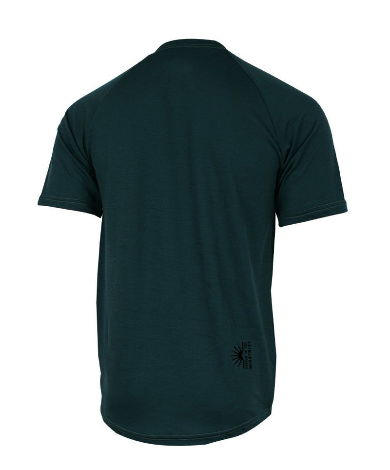 Chandail Mérinos Manches Courtes Pour Homme THE ONE in TMA-253.11MC.SS.P.P by TREES Mountain Apparel