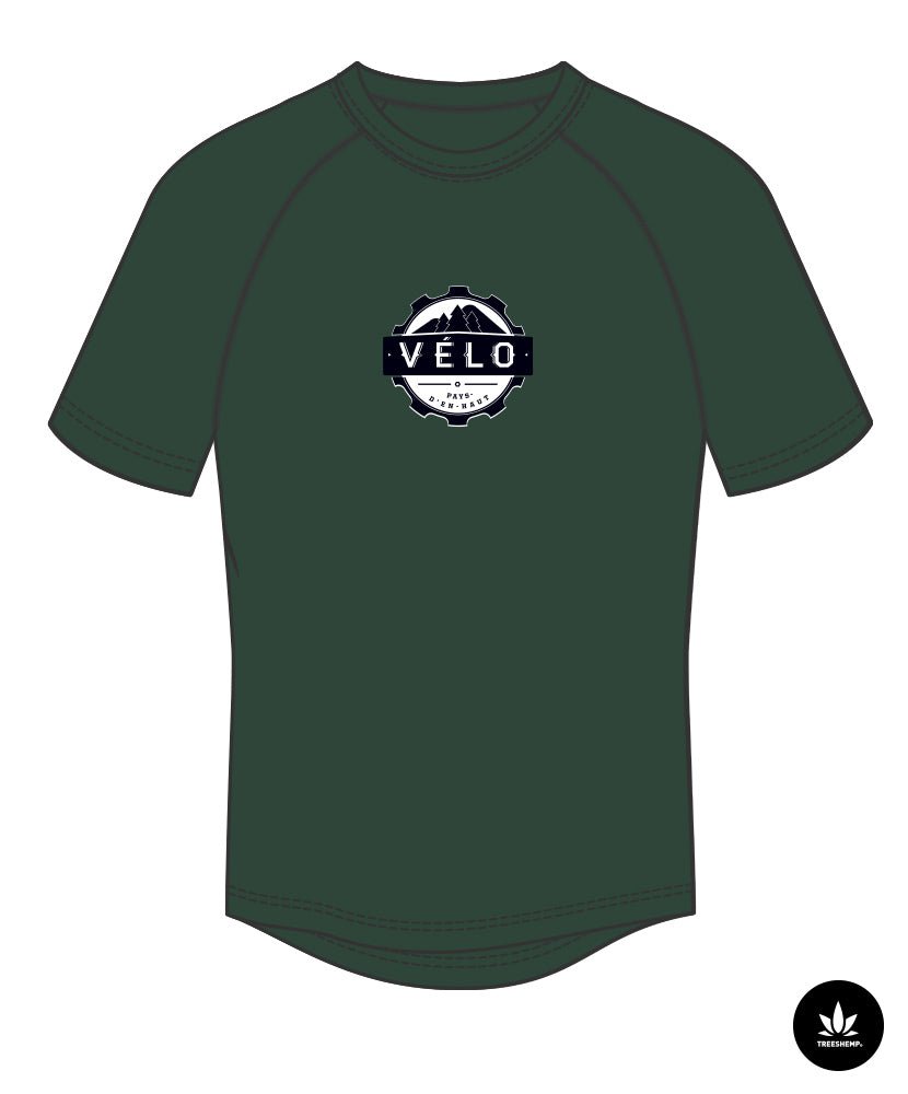 Chandail Vélo Pays d'En Haut - Enfant MTB Trail 2026 in VPDH-175.8YC-P by TREES Mountain Apparel