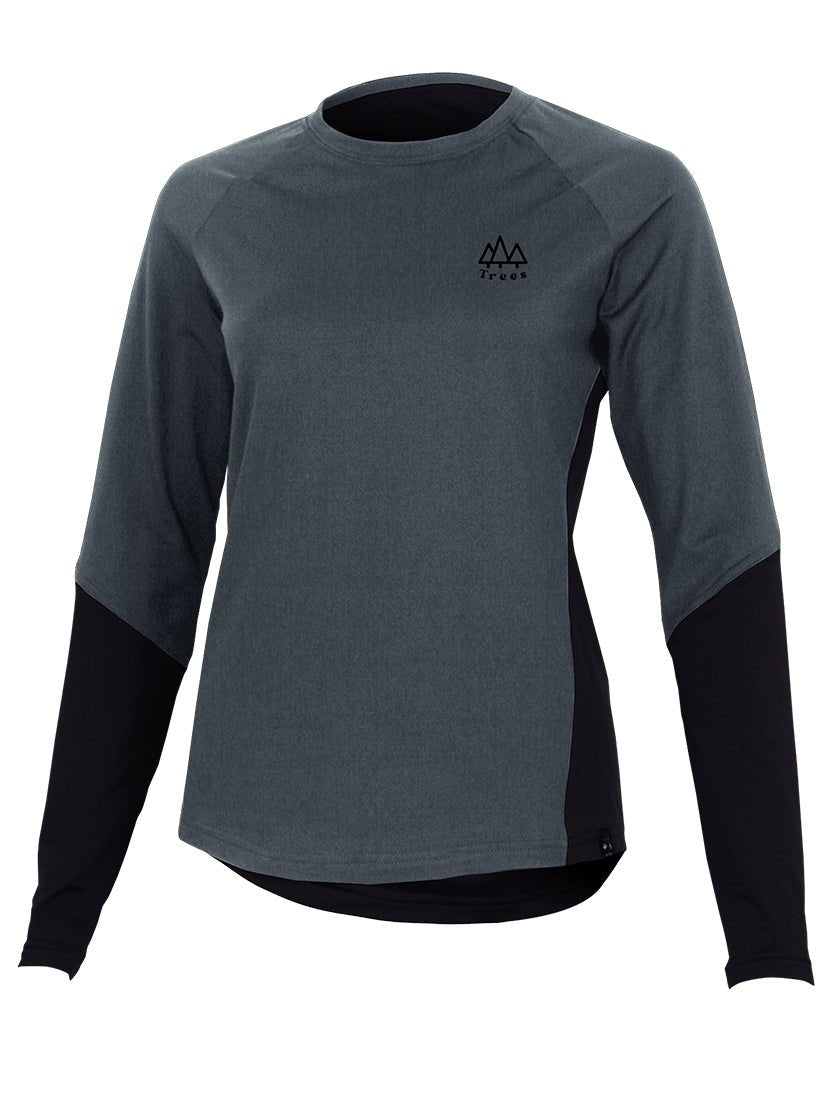 Couche de Base isolante pour Femme en Polartec® Power Stretch® Pro MTN. EASE in TMA-138WC-UP by TREES Mountain Apparel