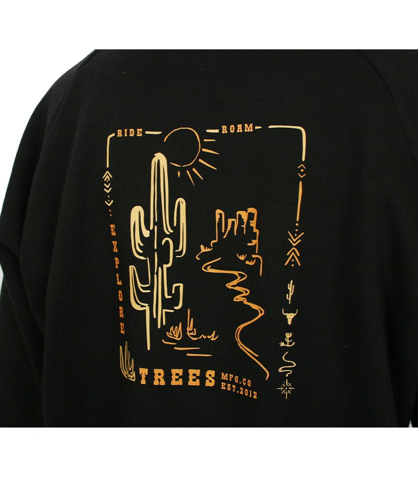 Crewneck Ouaté EXPLORE – Homme | TREES Mountain Apparel in  by TREES Mountain Apparel