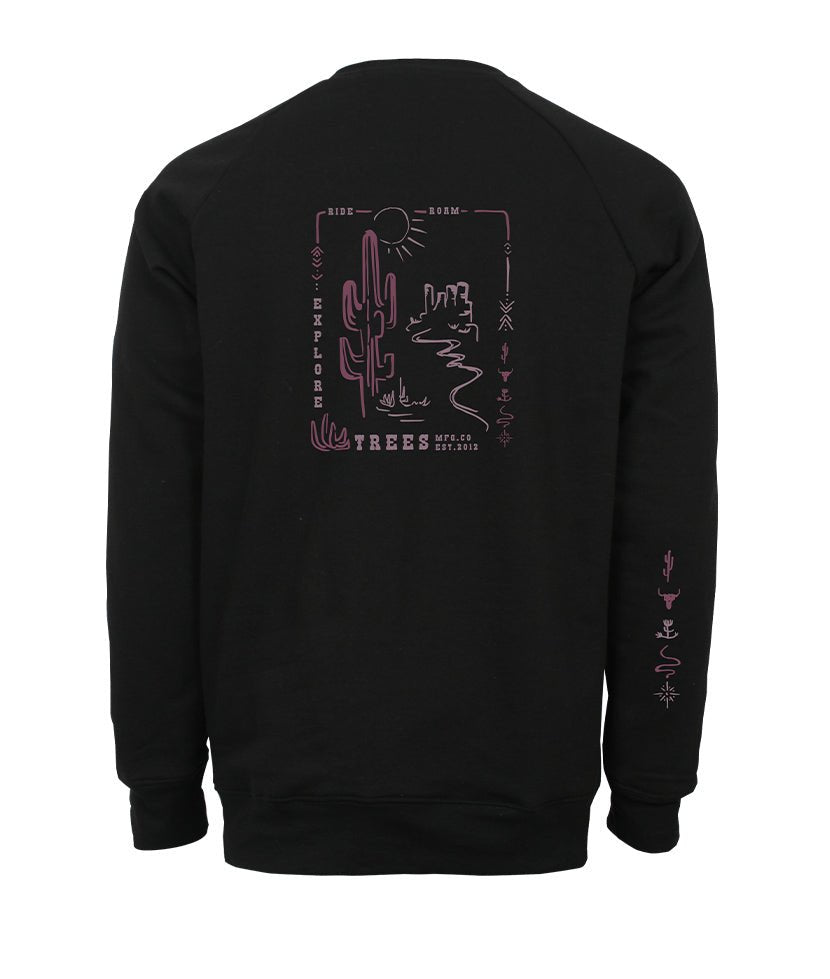 Crewneck Ouaté EXPLORE pour Homme in  by TREES Mountain Apparel