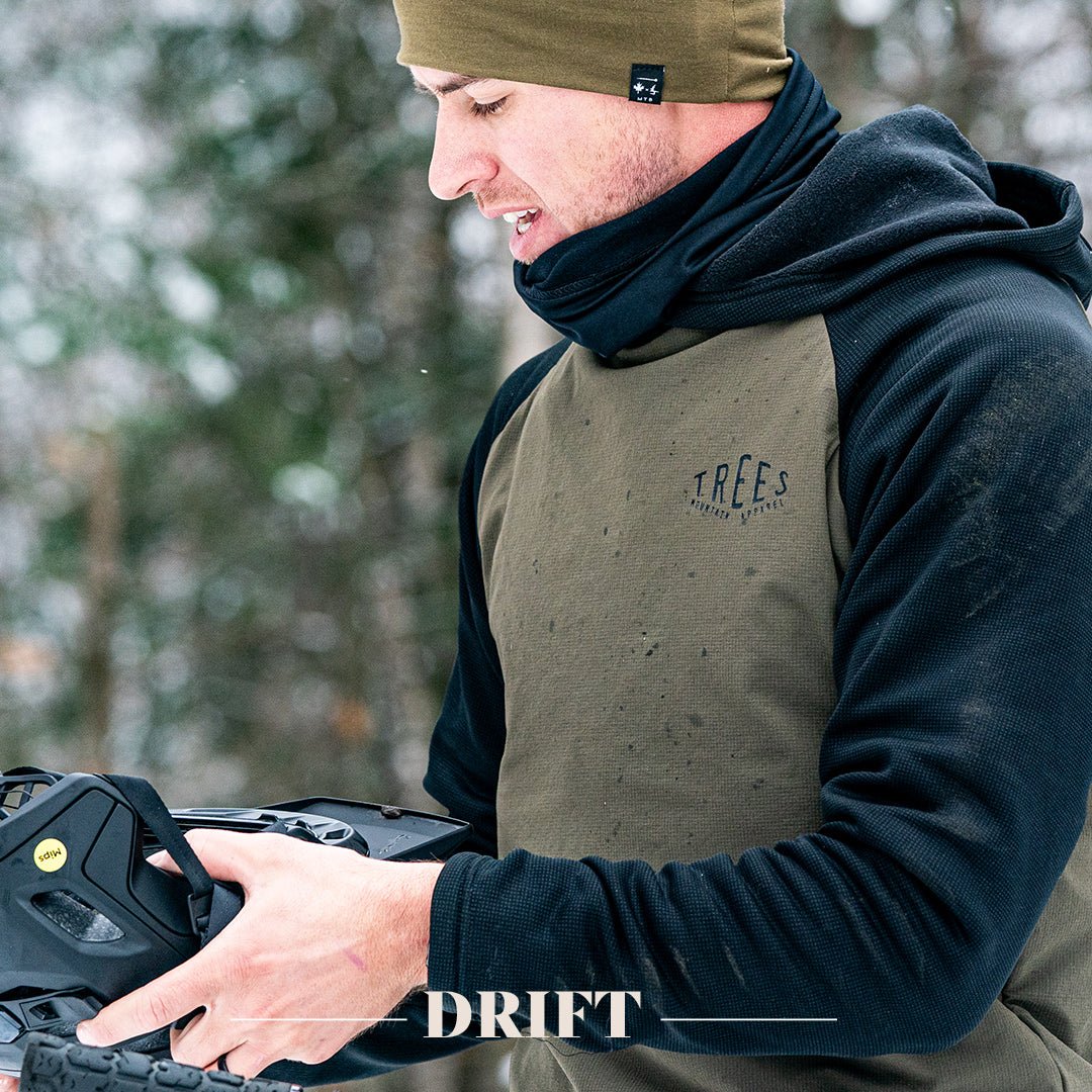 Hoodie DRIFT Isolé pour Homme en Polartec® Alpha® in TMA - 294MC.O.P by TREES Mountain Apparel