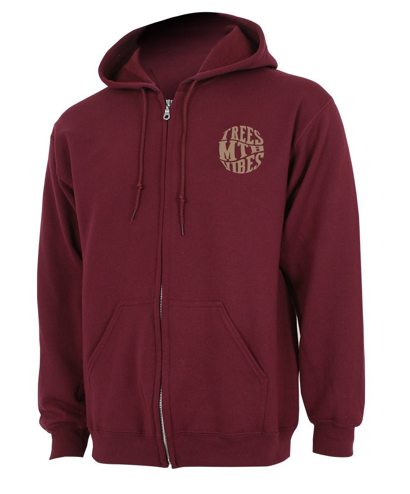 Hoody TREES MTB VIBES | Bourdeaux - Seconde Chance in TMA - 097M by TREES Mountain Apparel