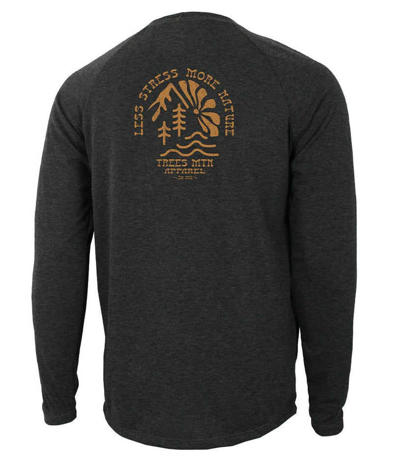 Maillot COASTAL L/S Homme | Vélo & Plein-air in TMA-253MC-LS.P-1 by TREES Mountain Apparel