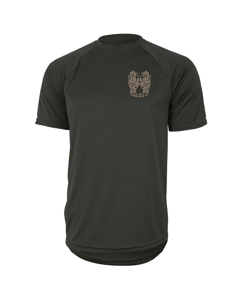 Maillot de vélo de montagne en polyester recyclé pour homme | RELOAM SS in  by TREES Mountain Apparel
