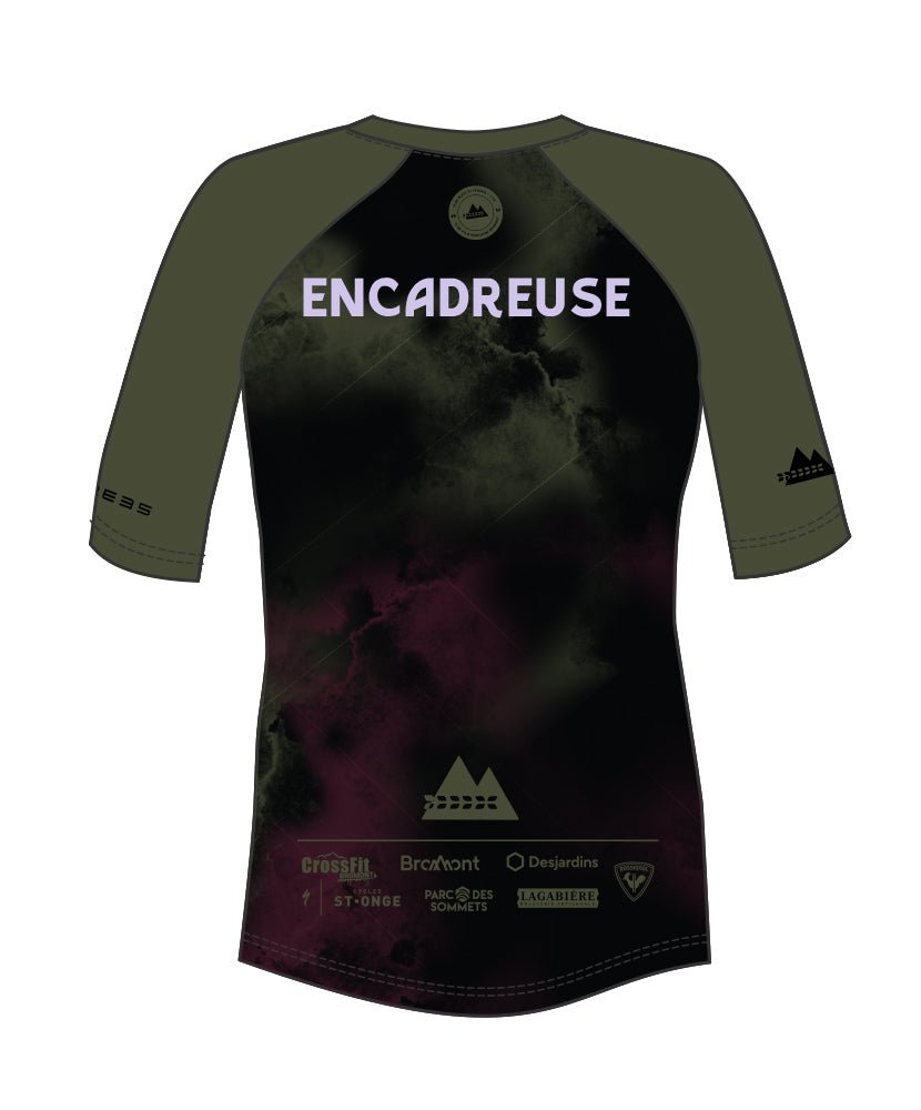 Maillot de Vélo pour Femme TREES x CVMB x MUDDBUNNIES | Encadreuse in MUDD-350WC.N.-ENC-TP by TREES Mountain Apparel