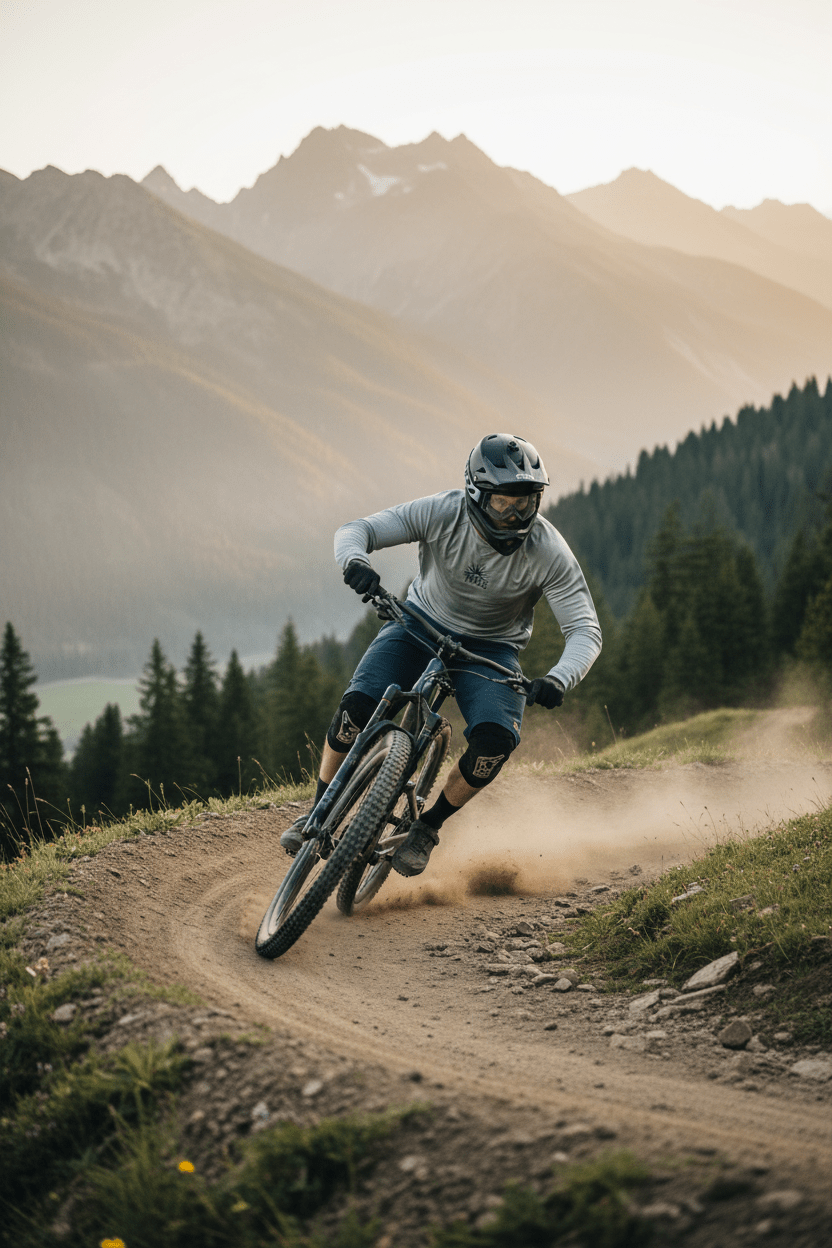 Maillot en Polartec Delta® pour Homme | ALPINE in TMA-318MC.UP.P by TREES Mountain Apparel