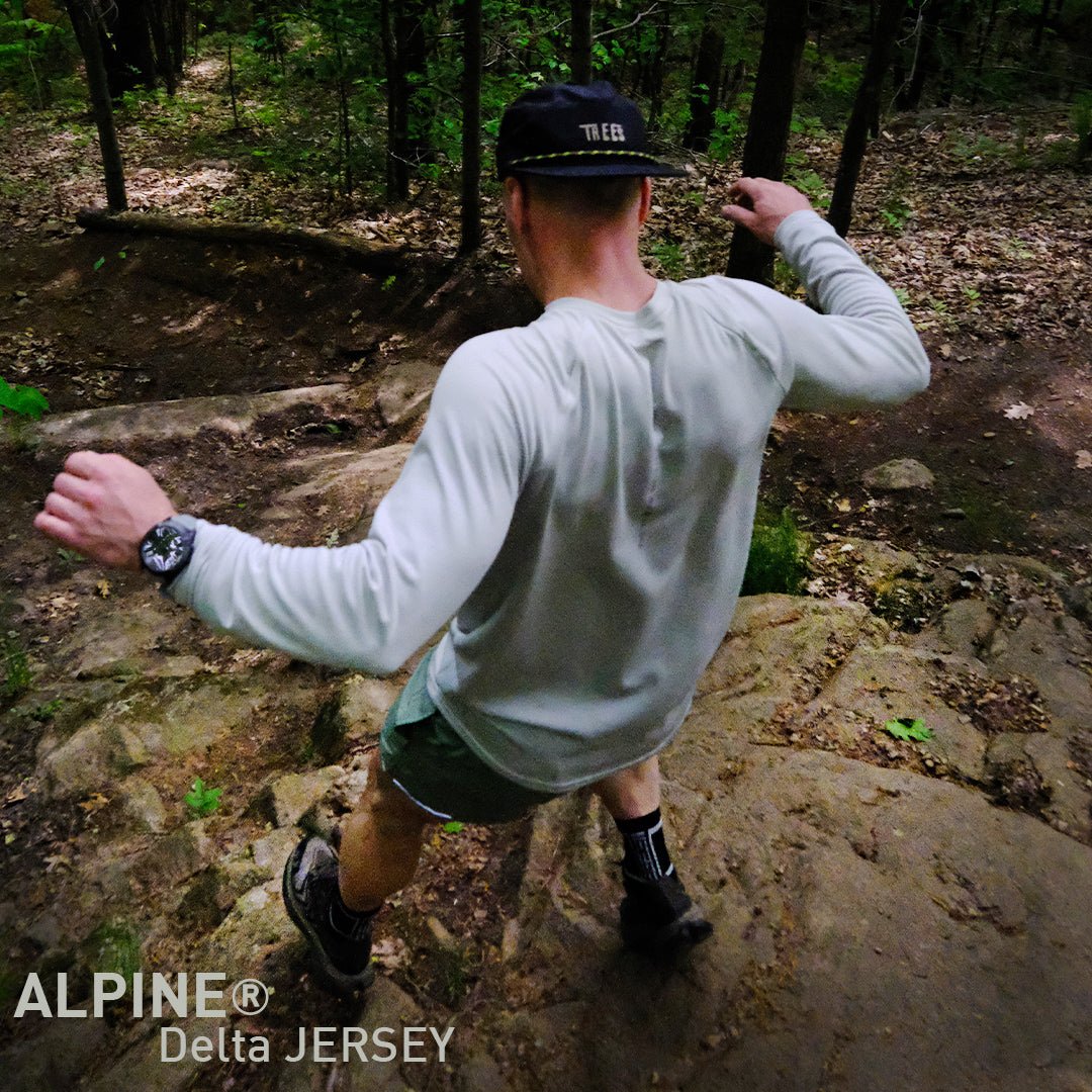 Maillot en Polartec Delta® pour Homme | ALPINE in TMA-318MC.UP.P by TREES Mountain Apparel