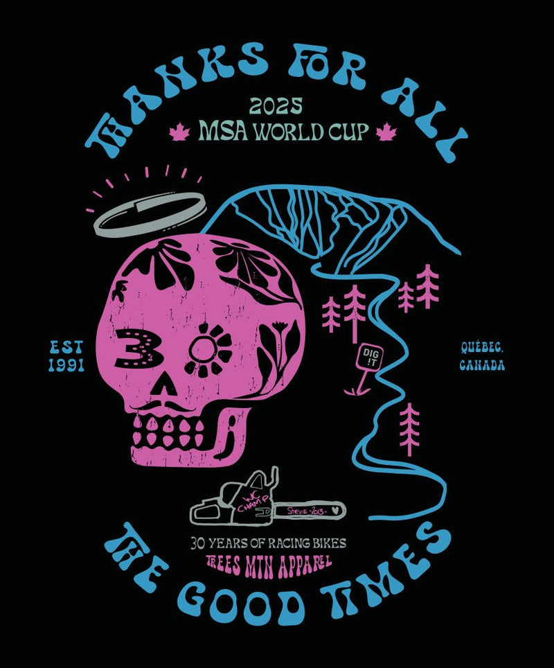 Sweatshirt en Lyocell Édition Limitée MSA WC 2025 in MSA-253MC-SS-N.90.TP by TREES Mountain Apparel