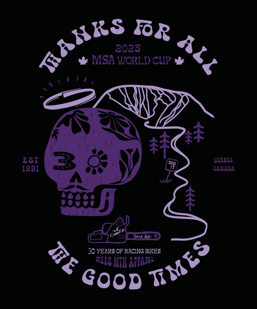 Sweatshirt en Lyocell Édition Limitée MSA WC 2025 in MSA-253MC-SS-N.LV.TP by TREES Mountain Apparel