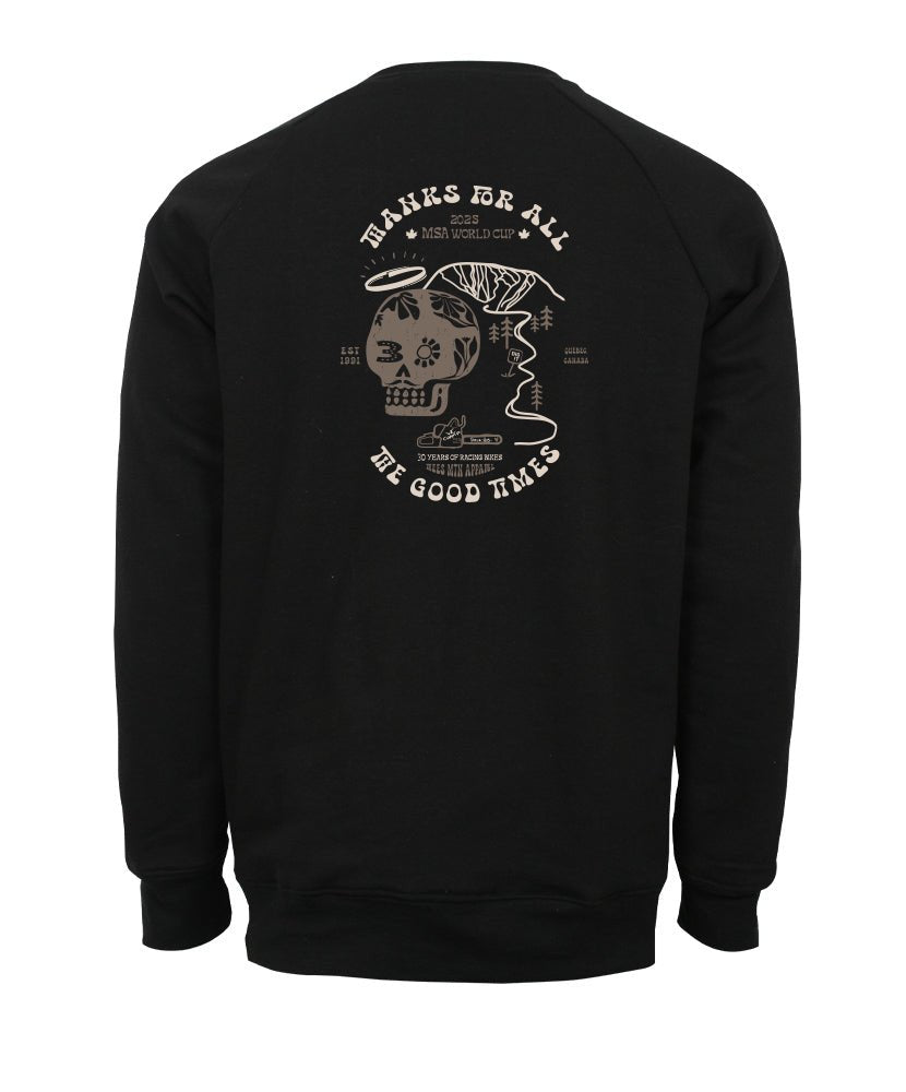 Sweatshirt en Lyocell Édition Limitée MSA WC 2025 in MSA-253MC-SS-N.T.TP by TREES Mountain Apparel