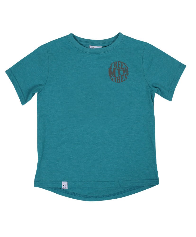 T-Shirt Jr TREES | Charcoal/Noir in by TREES Mountain Apparel