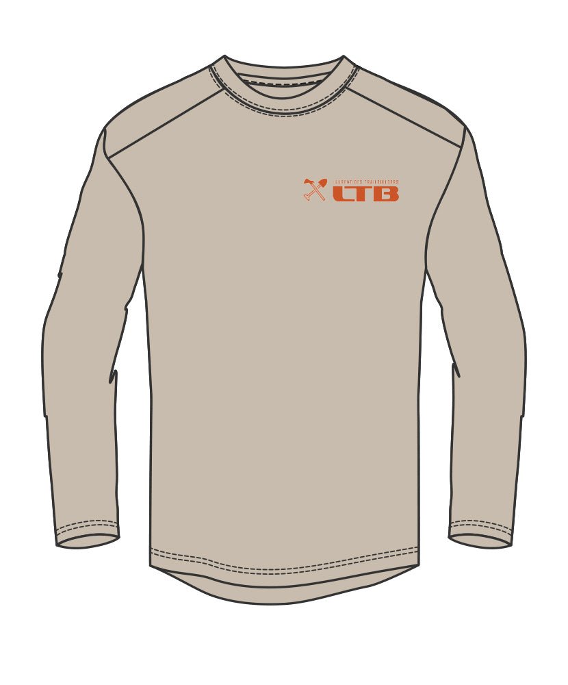 T-Shirt Manches Longues pour Homme DIG !T x TREES - Trail Builder Edition in DIG.540.U.12.S by TREES Mountain Apparel