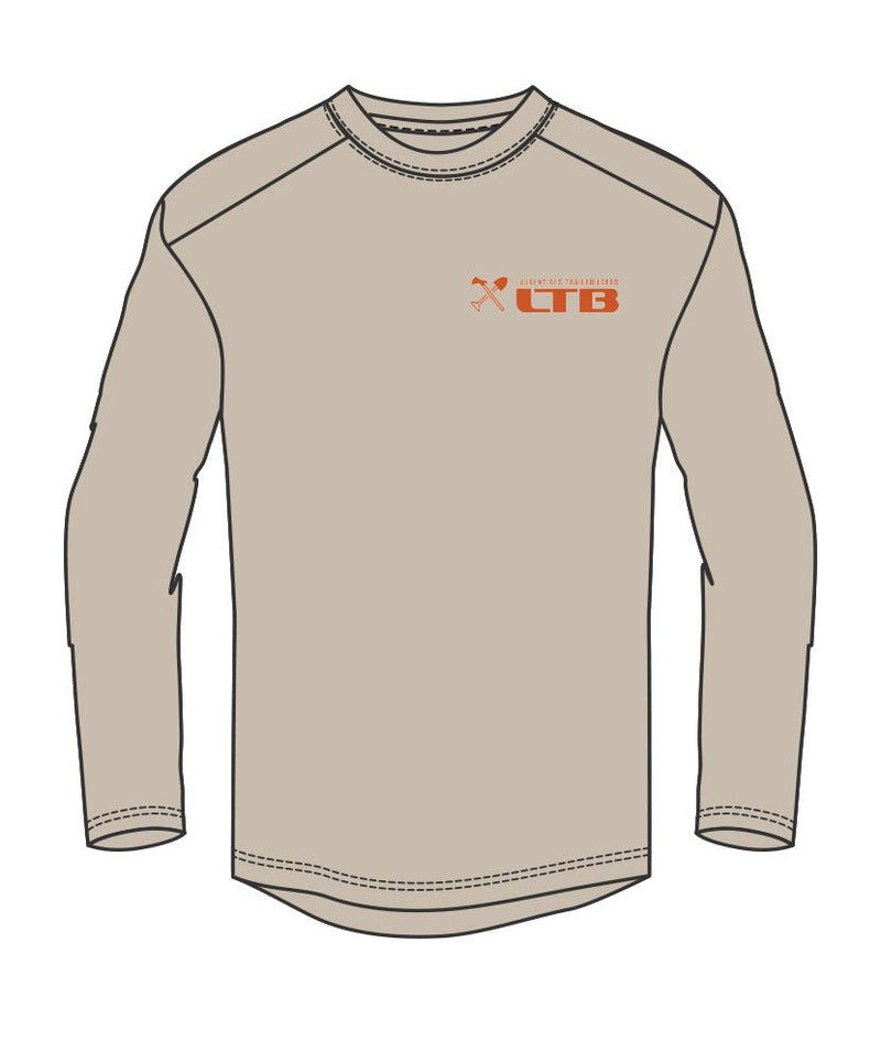 T-Shirt Manches Longues pour Homme DIG !T x TREES - Trail Builder Edition in DIG.540.U.12.S by TREES Mountain Apparel