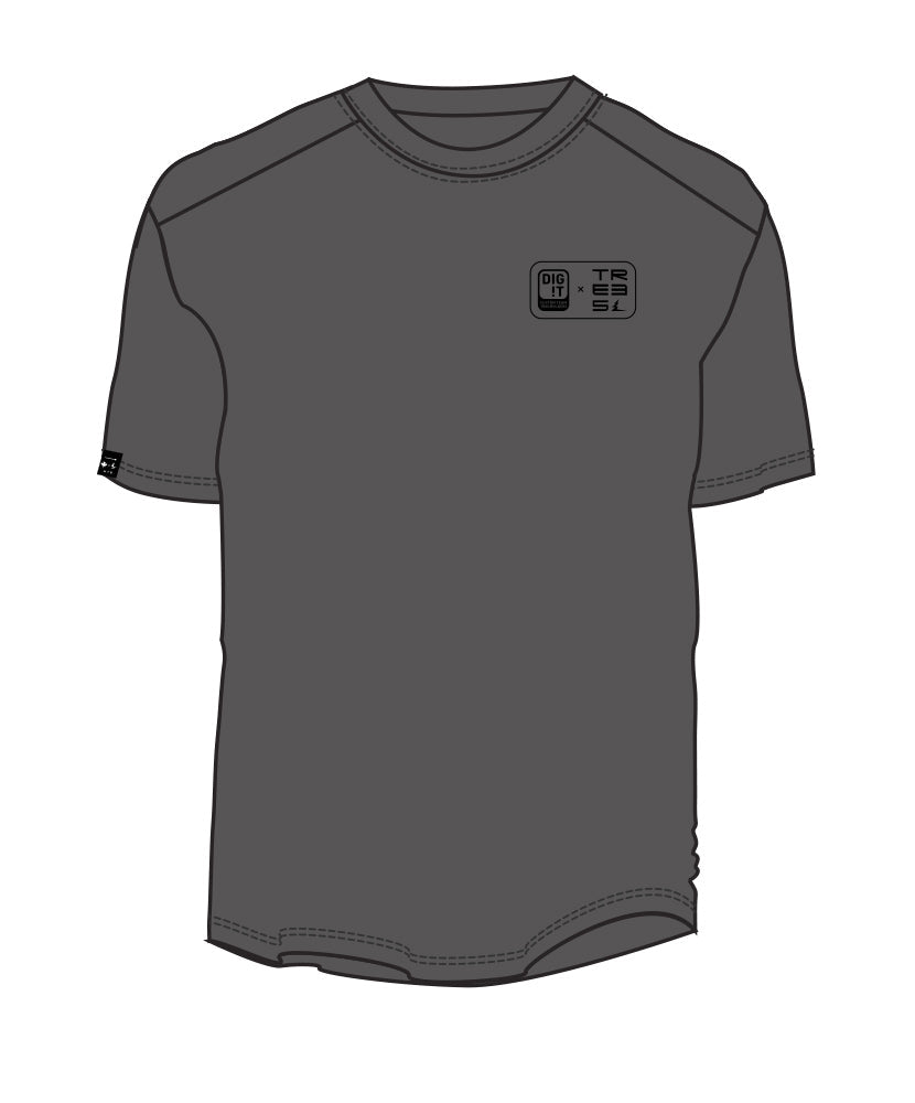 T-Shirt pour Homme DIG IT x TREES - Trailbuilder Edition in by TREES Mountain Apparel