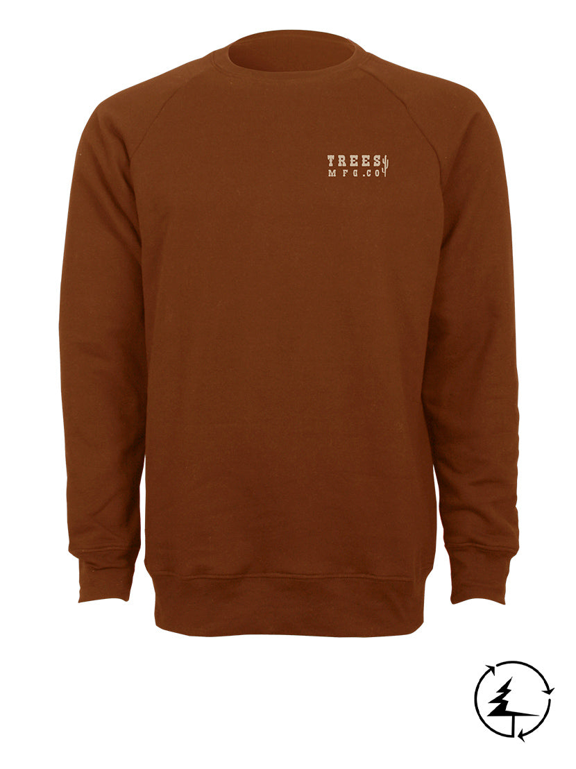 Crewneck Ouaté EXPLORE – Homme | TREES Mountain Apparel