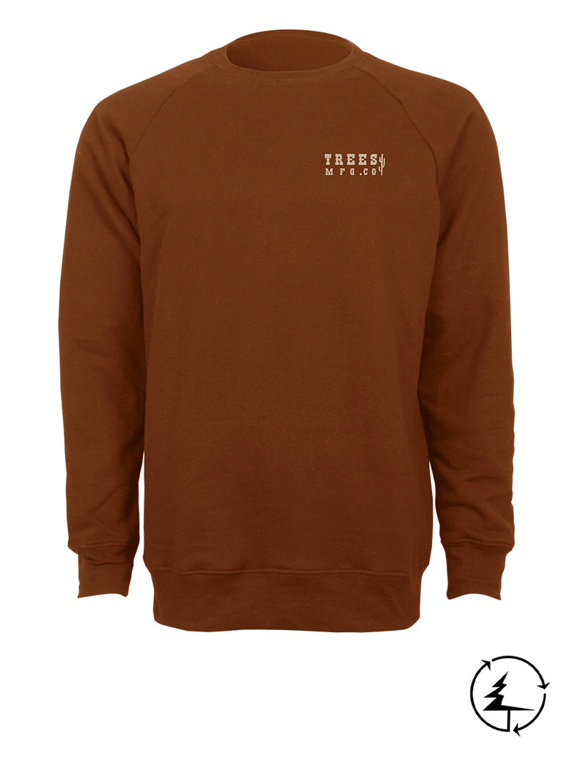 Crewneck Ouaté EXPLORE – Homme | TREES Mountain Apparel