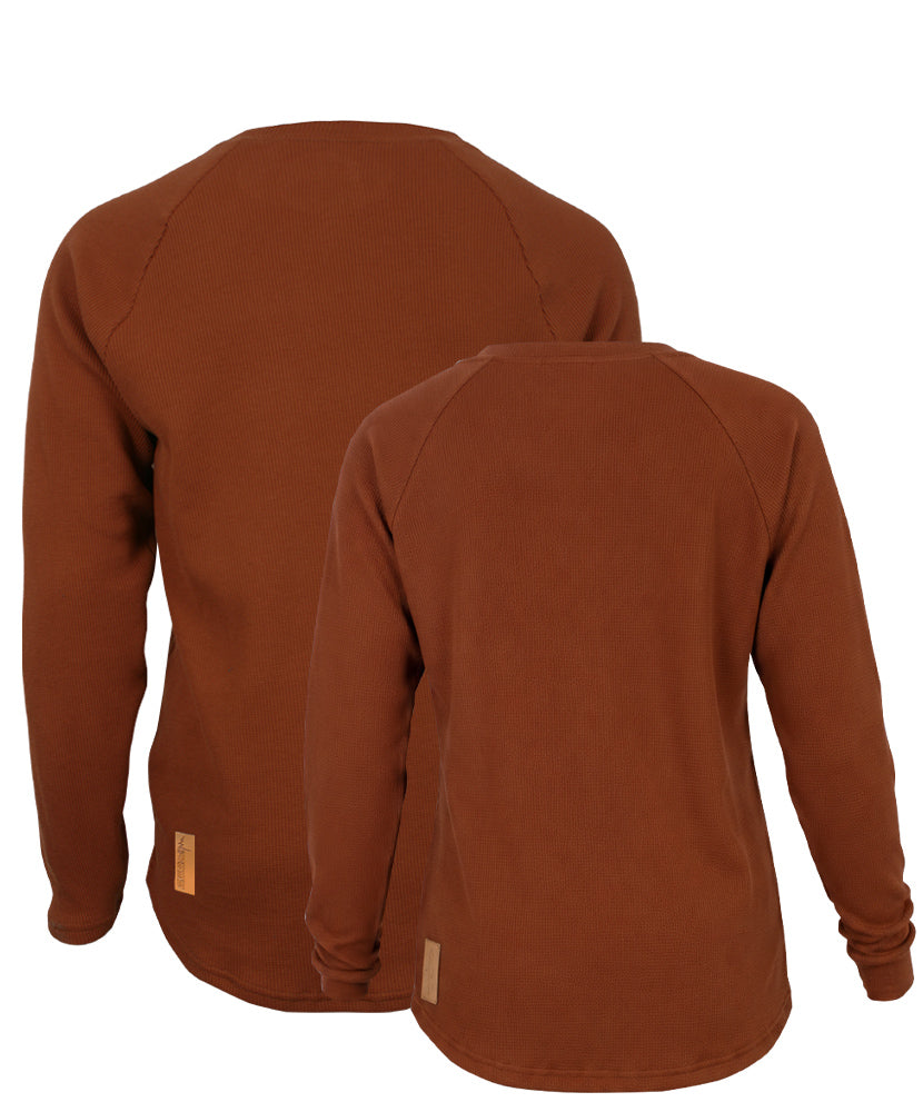 Chandail Crewneck en Tricot Gauffré HERITAGE