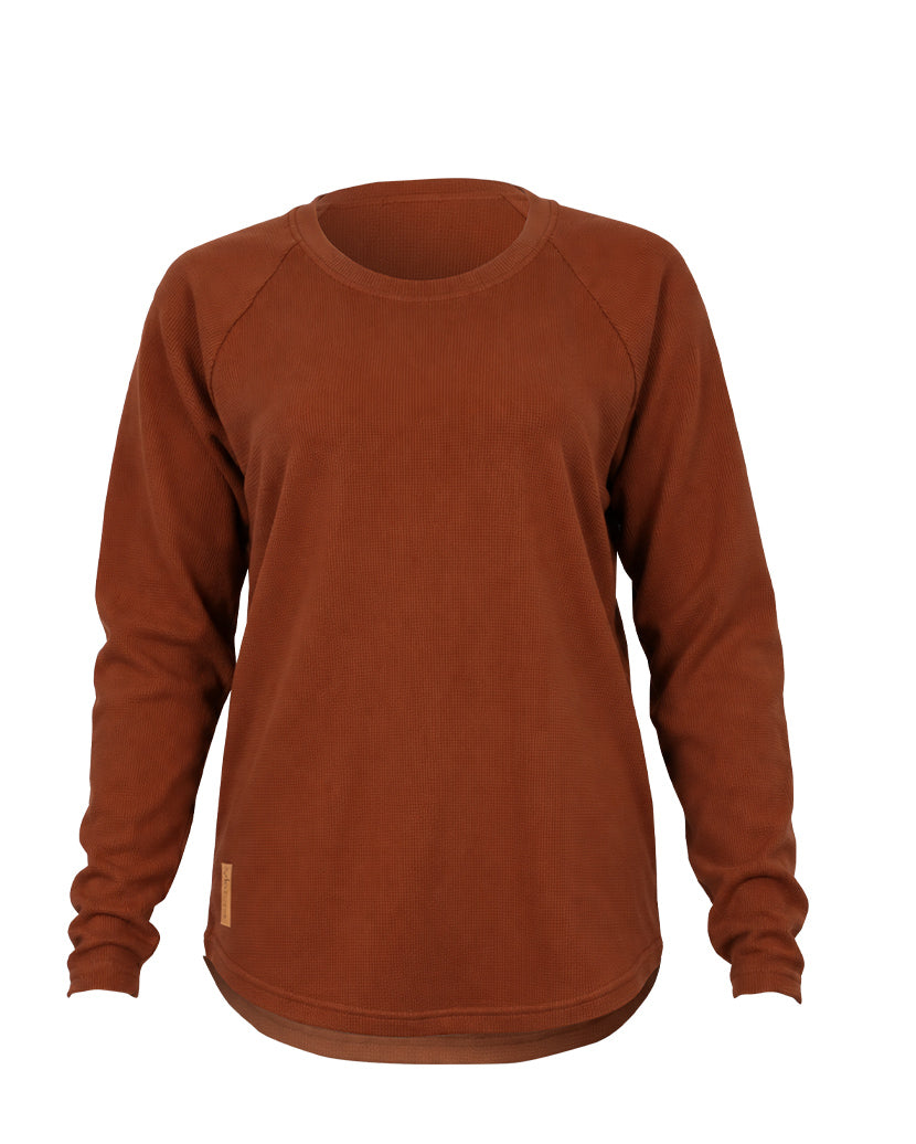 Chandail Crewneck en Tricot Gauffré HERITAGE