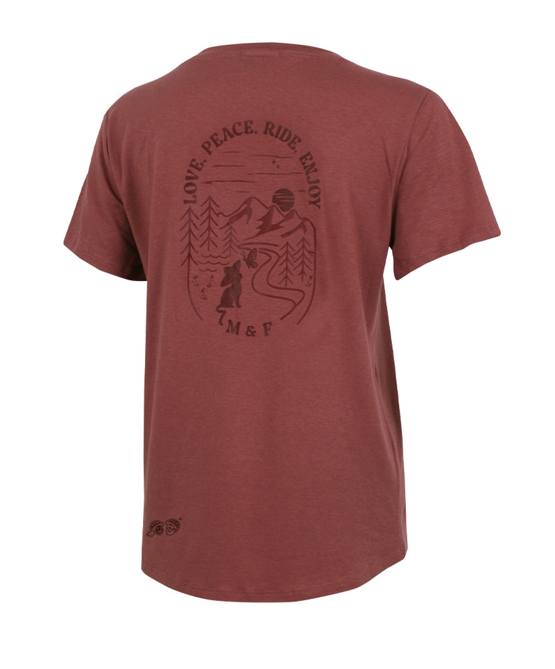 Limited Edition Women's MEL & FRANCK Tencel Shirt