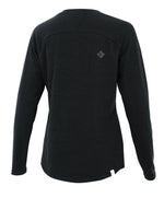 Chandail Chanvre L/S HIGHER | Noir in TMA-255.7WC by TREES Mountain Apparel