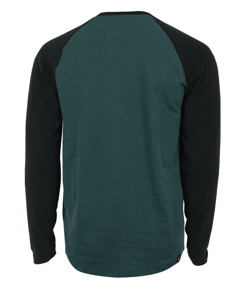 Chandail Chanvre L/S HIGHER | Pine in TMA-253.9MC by TREES Mountain Apparel