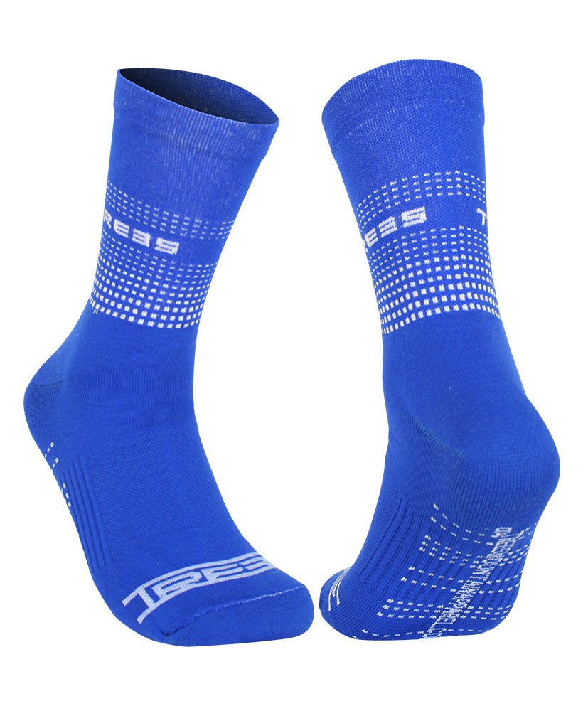Chaussettes de Vélo ATTRACT | Bleu in TMA-189MW by TREES Mountain Apparel