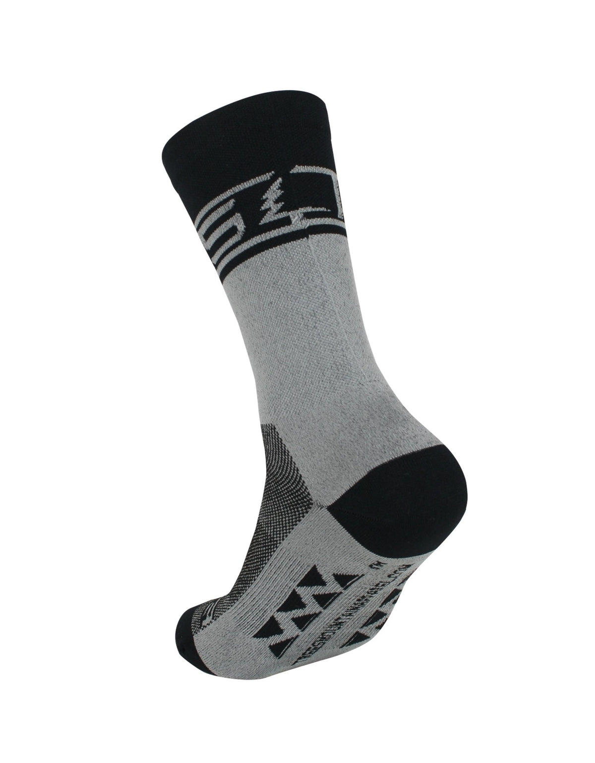 Chaussettes de Vélo SLICK | Light Grey in TMA-187.8MW by TREES Mountain Apparel